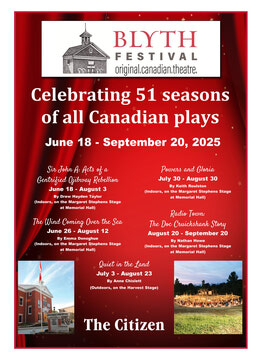 The 2025 Salute to the Blyth Festival